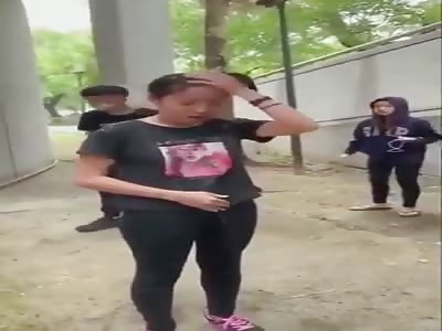 Innocent Chinese girl bullied by her classmates.
