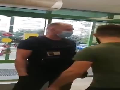 Chechenian asshole defeating Russian cop then gonna regretted 