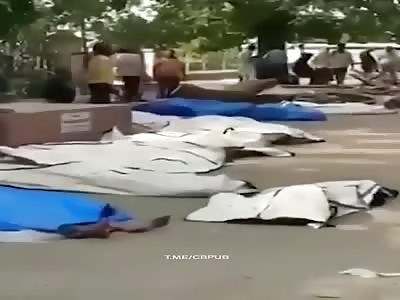 Dead body's everywhere in India 