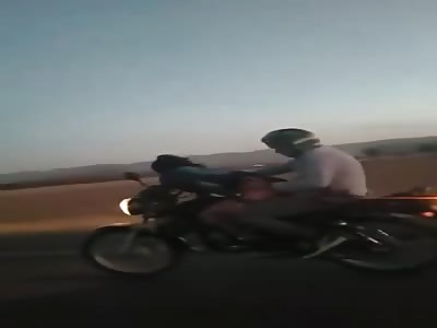 The Indian way to ride a motorcycle 