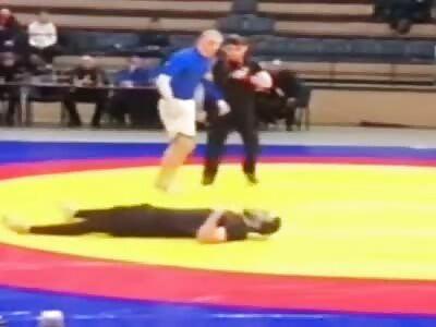 Grappler Paralyzed after a Flying Armbar Fails
