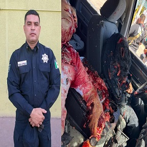 Mexican Police Commander and His Bodyguard Riddled With Bullets 