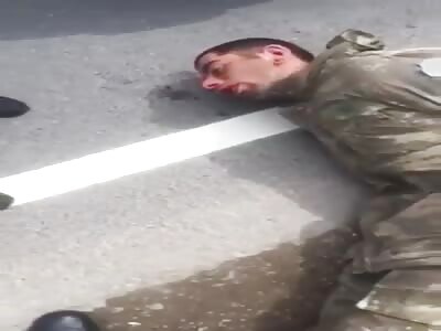 Azerbaijani soldier lost in Armenian territory  was severely beaten 