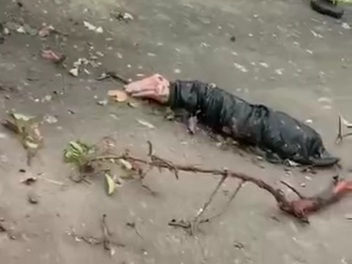 A HAND, its only what left from motorcyclist after horrific crash 