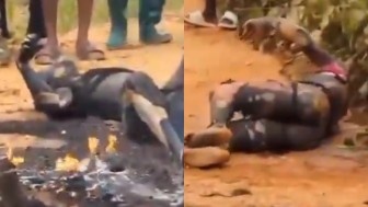 Ghana: Three burnt to death in fiery motorbike collision