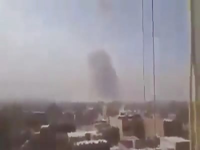 Explosion of a missile store in Sadr City, Baghdad