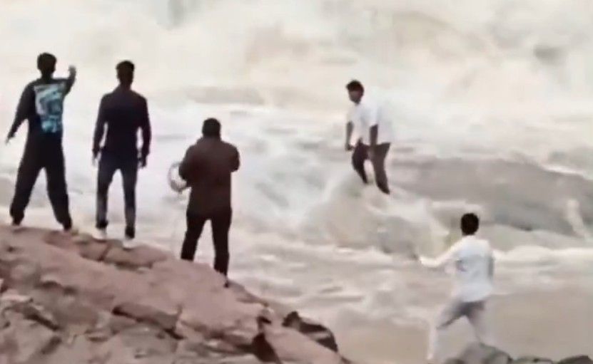 YouTuber is missing after being swept away while shooting videos