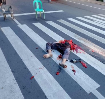 Big truck takes life (cctv and aftermach)