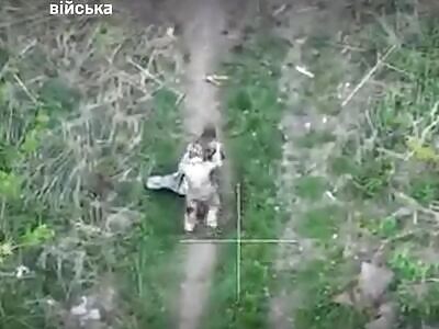 War Crime: Russians shot their comrade.