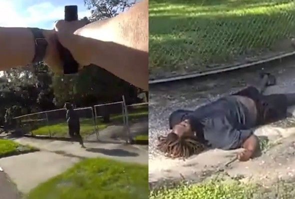 Drop The Knife!! Florida Cop Shoots Man With Mental Issues Dead