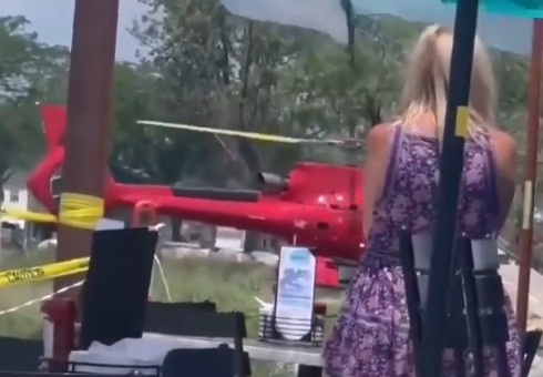 Helicopter crashes in metro Detroit