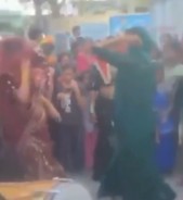 Truck crashes into curry party