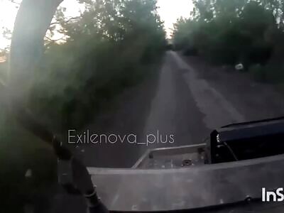 Road of Death: 95 units of various Russian equipment.