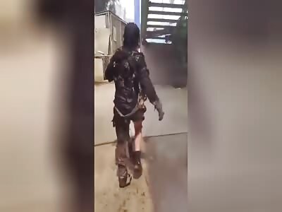 Panic after a gas pipeline explosion on the Mexico City Bridge