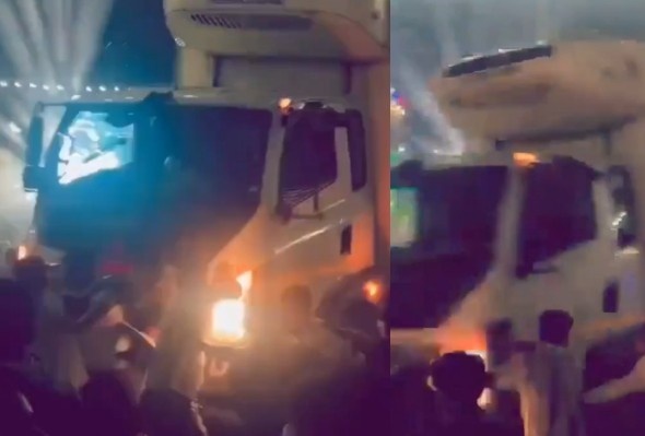 Truck Plows Into Dancers After Losing Control