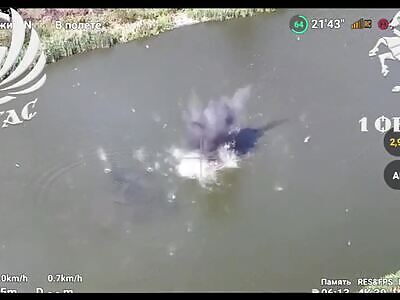 Bad day for fishing.