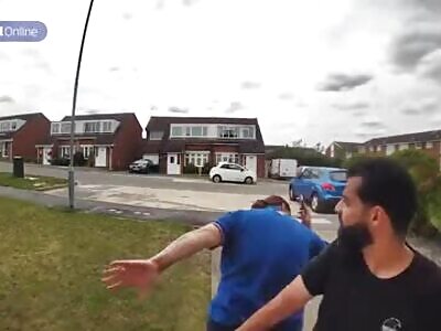 Father and Pregnant Wife Attacked by Illegal immigrant with a Sword