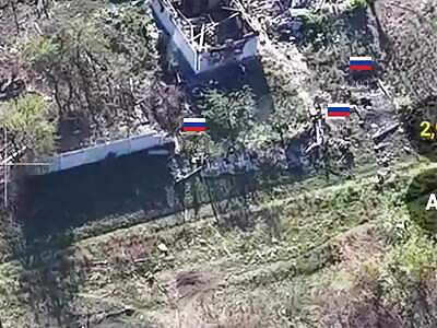 2 Ukrainians ambushed 8 Russians.