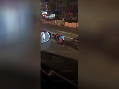 a man got a head injury and wanted to dance