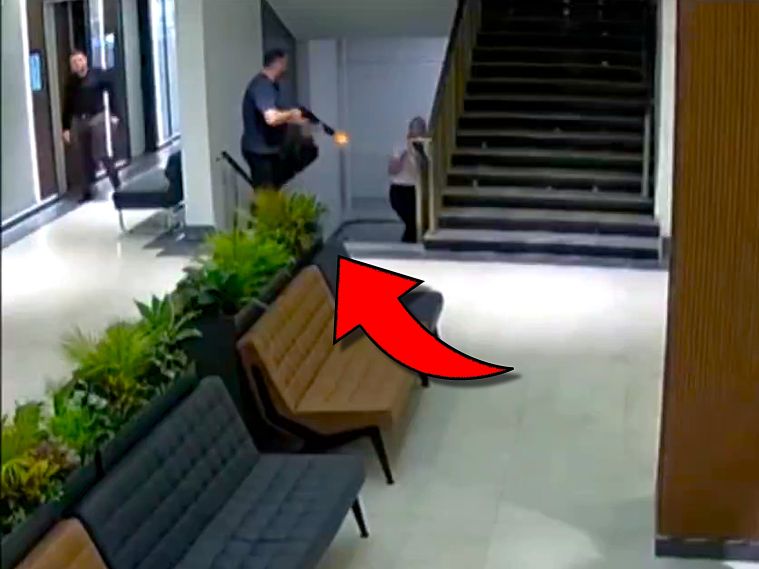 That's It! Guy Resorts to Shotgun Therapy with Ex-Wife (better quality)