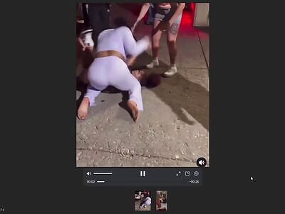 Woman brutally beaten and head stomped