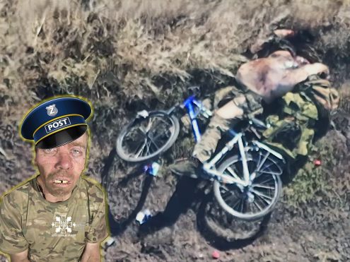 Russian Mailman on Battlefield Route Gets Stamped