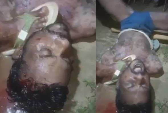 Man Accused Of Stealing Drone Humiliated, Gets Balls Flogged