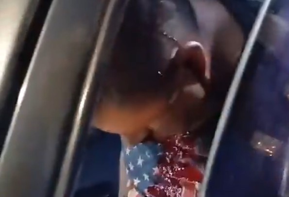 Dying After Shooting Man Vomits Blood