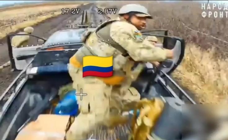 Fat Colombian mercenary eliminated. 