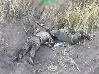 Russian meat in Chasiv Yar.