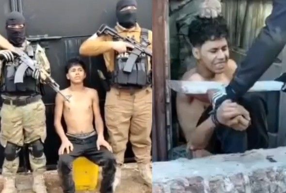 BRUTAL: Thief Gets Dismembered Alive And Shot In The Head