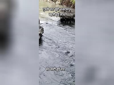 JUST A ROTTING CORPSE FLOATING IN THE RIVER