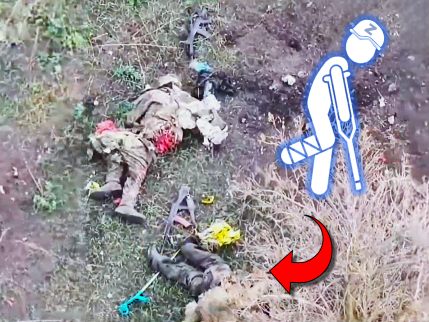 Raging Drone Skews, Severs Russian Spetsnaz on Crutches