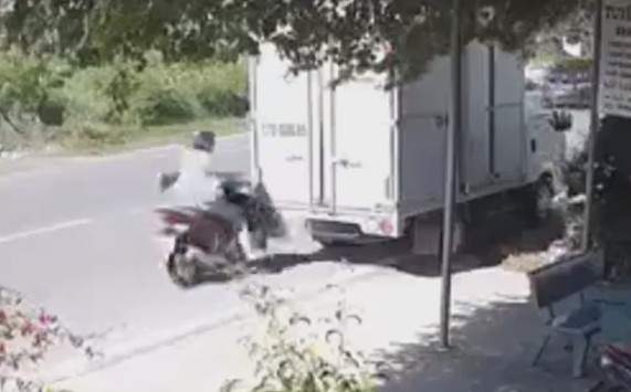 Moped Rider Dies After Crashing Into Parked Truck