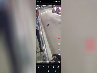 A Brazilian police officer was decapitated in a horrific accident, and