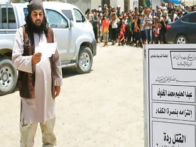 ISIS Decapitating Man Accused Of 'Apostasy' In Syria
