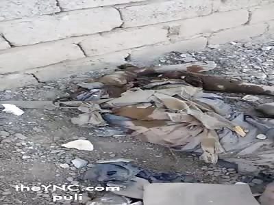 Mosul dead soldiers