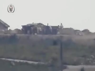 Rebels flying Assad 23 mm with TOW in the West Aleppo