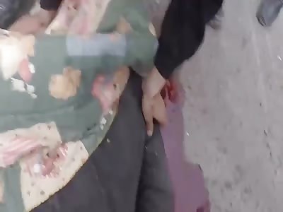 Assad regime artillery shelling on a marketplace in besieged Eastern Ghouta has killed several civilians today.