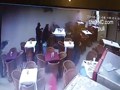 6 People are Sprayed with Machine Gun Fire in Cold Blooded Murder in Restaurant  Execution inside the seafood restaurant 