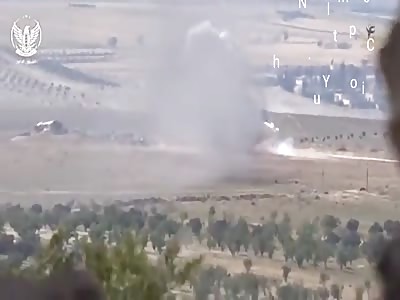Video shows rebels blowing up Assad regime BMP with ATGM in Northern