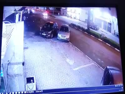 Shocking accident leaves to woman out of the car
