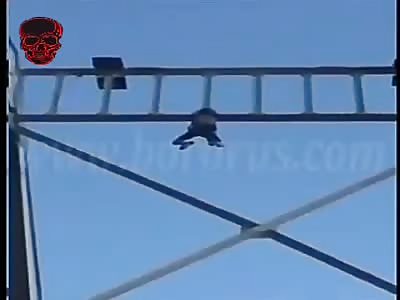 Man jump to his Death ... 
