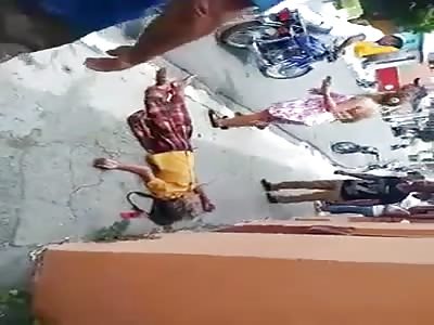STUNNING ACCIDENT LEAVES WOMAN IN AGONY WAITING FOR AID