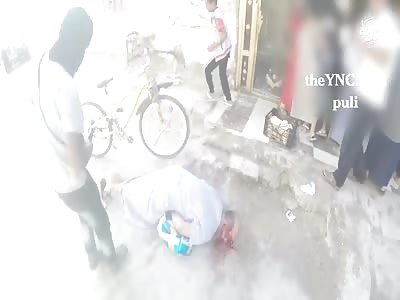 ISIS Video show a street assassination with silenced Pistol