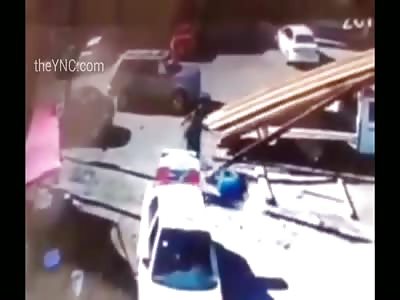 CCTV MURDER- Hitman Guns Down His Victim Multiples Times