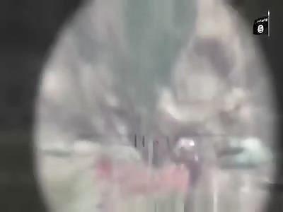 new isis video show soldiers killed by sniper