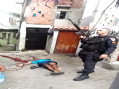 Good! A Piece of SHIT Less in the Brazilian Favelas