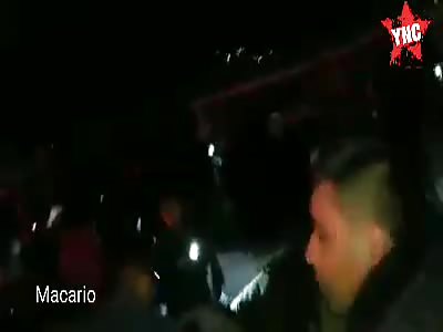 Guatemala truck runs over accident bystanders