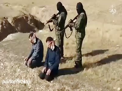 New ISIS Machine Gun Executions.